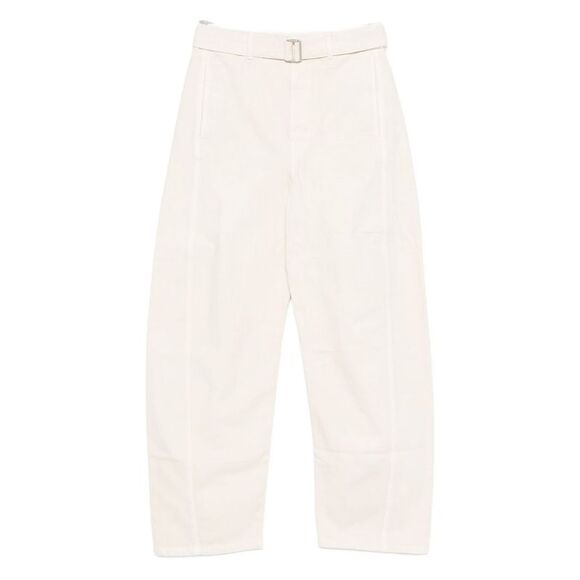 Lemaire Women Twisted Denim Cotton Jeans